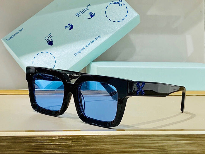 OFF-WHITE Virgil Square Frame Sunglasses